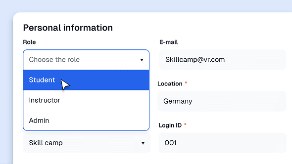 Benutzer- & Rollenverwaltung