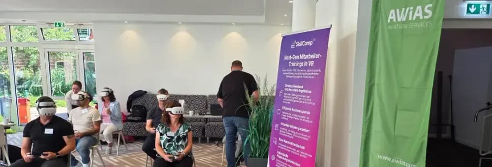 AWiAS Aviation Days 2025 in Hamburg – Virtual Reality Training für die Luftsicherheit im Fokus
